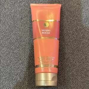 Bath & Body Works Seeing Rouge Body Cream - Pink and Gold